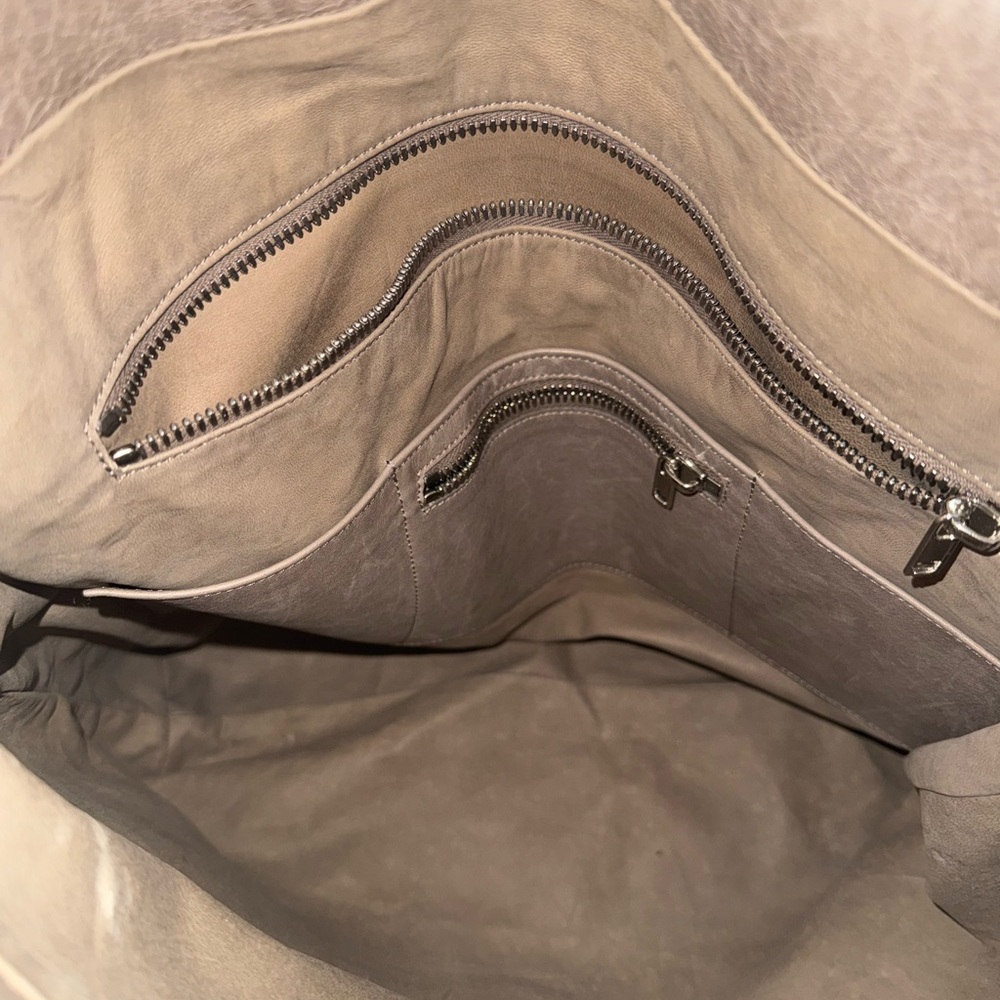 Rick Owens Brown Leather Shoulder Bag - Picture 3 of 4